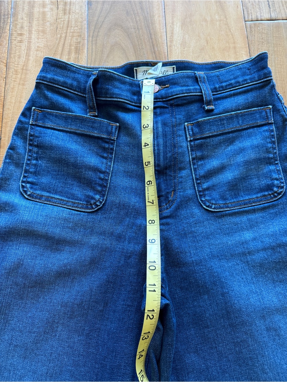 Madewell Emmett wide leg 26 - Picture 8 of 9